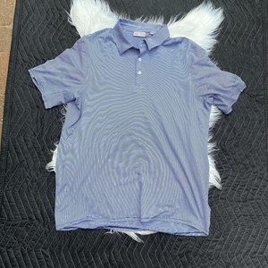 KJUS Soren Stripe Polo Shirt Golf Performance